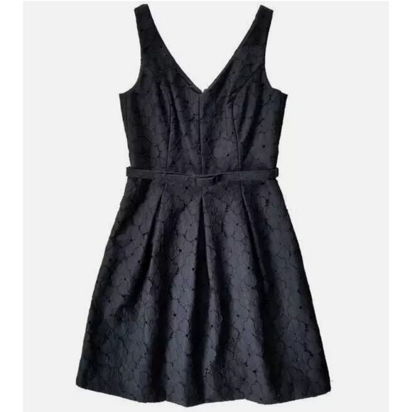 TRINA TURK NWT Black Lace Kianna Fit & Flare Dress // 6 - Picture 2 of 11